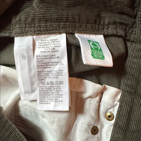 J. Crew Factory Slim Fit Flex Corduroy Pants - Picture 3 of 5